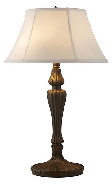 Searchlight EU46091WH - Stolní lampa AMY 1xE27/60W/230V