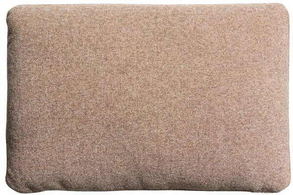 LÉTO -15% Kave Home Hnědý polštář Blok 40 x 60 cm