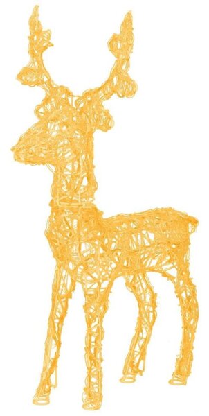 LED Sob - 42cm, 100LED, časovač, IP44, teplá bílá
