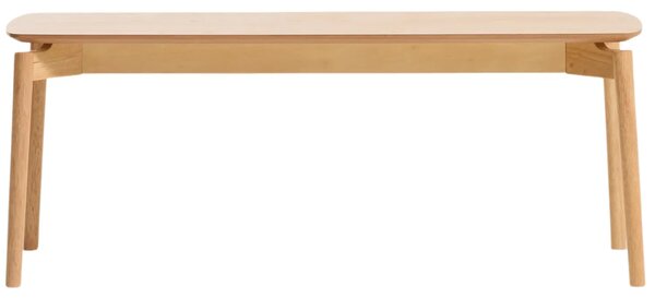 LÉTO -15% Kave Home Dřevěná lavice Evera 120 cm