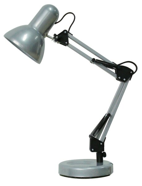 Rabalux stolní lampa Samson E27 1x MAX 60W stříbrná 4213