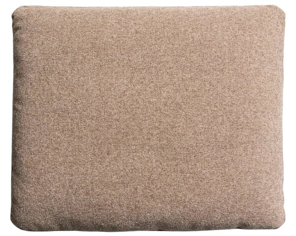 LÉTO -15% Kave Home Hnědý polštář Blok 50 x 60 cm