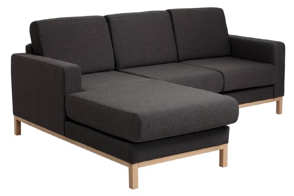 Nordic Design Rohová pohovka Skandi 215 cm, levá