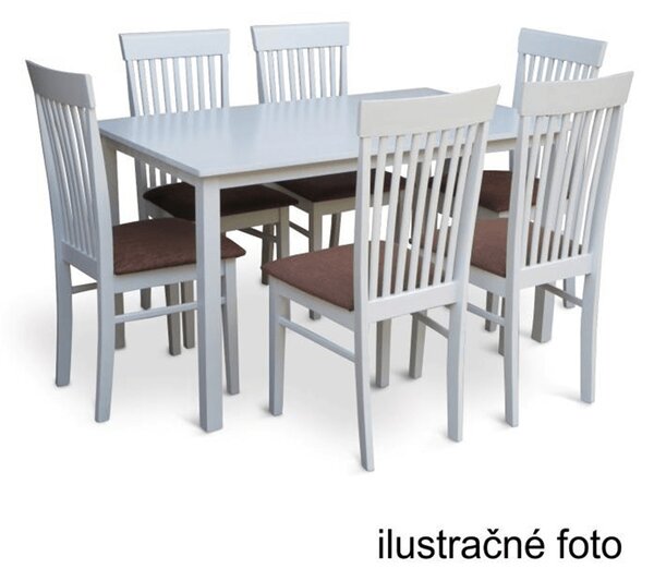 Jídelní stůl 135 cm Astre (bílá)
