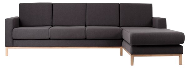 Nordic Design Rohová pohovka Skandi 282 cm, pravá