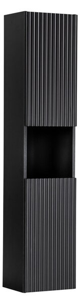 Comad Koupelnová sestava Nova Black 100 cm se skříňkami a umyvadlem černá/dub evoke
