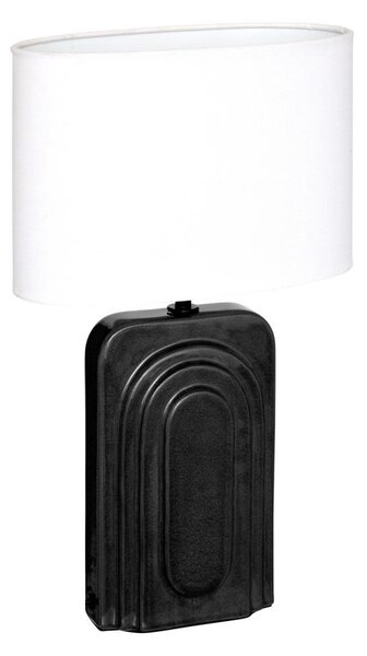 Atmosphera - Stolní lampa MONIA 1xE14/60W/230V černá/bílá