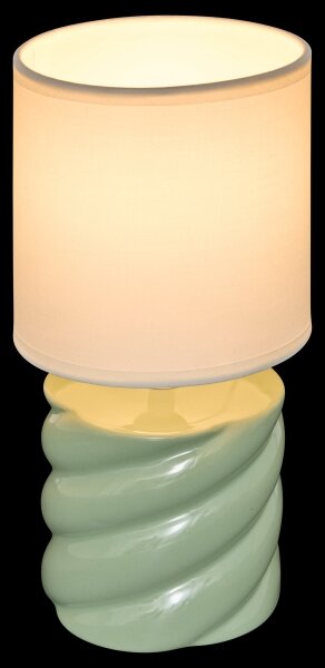 Atmosphera - Stolní lampa NOLY 1xE14/40W/230V zelená