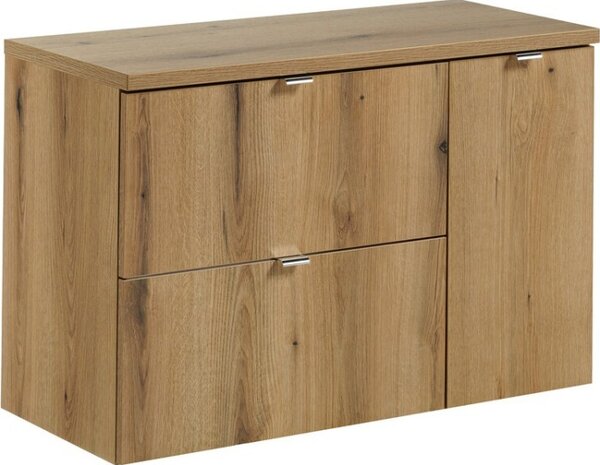 Comad Koupelnová sestava Nova Oak 90 cm se skříňkami dub coast evoke