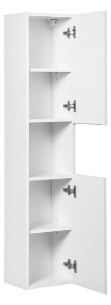 Comad Koupelnová sestava Nova White s deskou a umyvadly 140 cm bílá/dub evoke