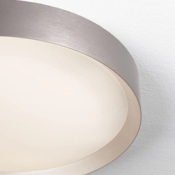 Nova Luce Světle hnědé kovové stropní LED světlo Luton 55 cm