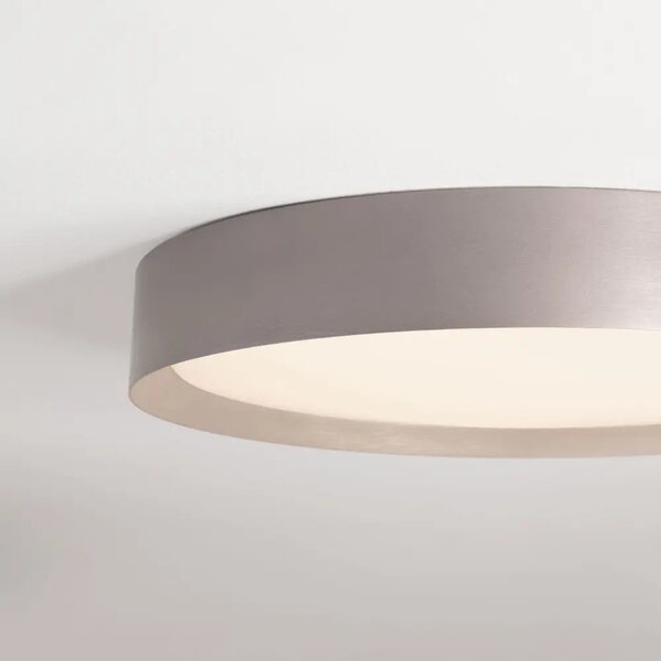 Nova Luce Světle hnědé kovové stropní LED světlo Luton 55 cm