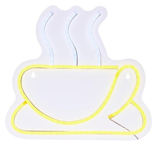 Atmosphera - LED Neonová nástěnná dekorace CAFÉ LED/5V