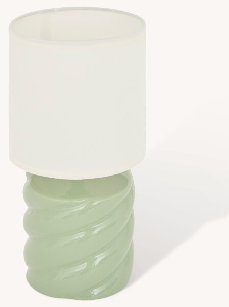 Atmosphera - Stolní lampa NOLY 1xE14/40W/230V zelená