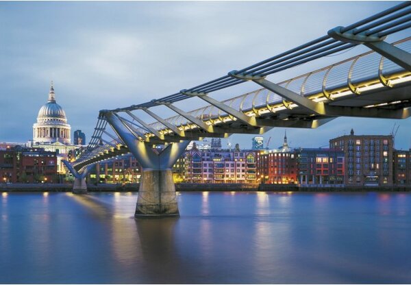 Komar papírová fototapeta 8-924 Millennium Bridge, rozměry 368 x 254 cm
