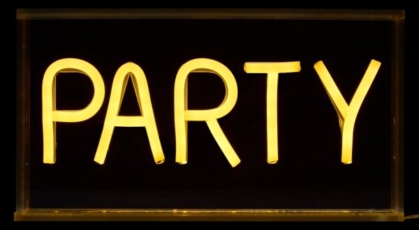 Atmosphera - LED Neonová stolní dekorace PARTY LED/5V
