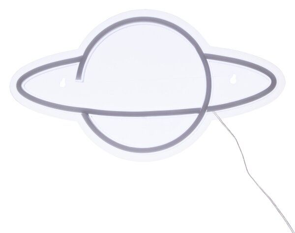 Atmosphera - LED Neonová nástěnná dekorace PLANET LED/5V