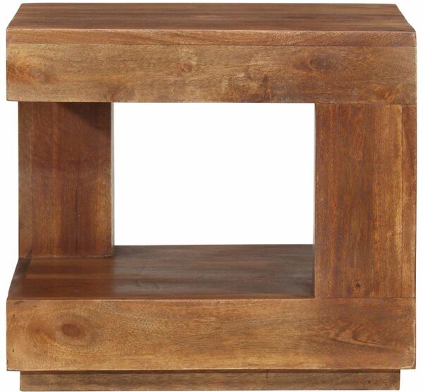Konferenční stolek 45 x 45 x 40 cm masivní akáciové dřevo 320200