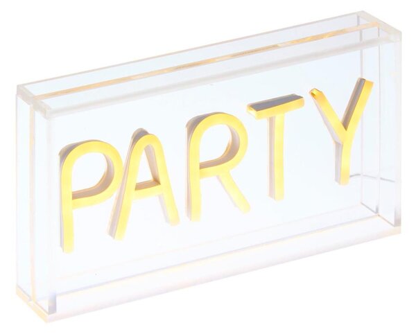 Atmosphera - LED Neonová stolní dekorace PARTY LED/5V