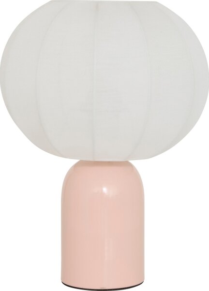 Atmosphera - Stolní lampa TOBIE 1xE27/60W/230V růžová