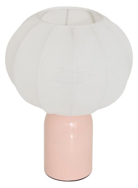 Atmosphera - Stolní lampa TOBIE 1xE27/60W/230V růžová