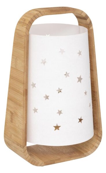 Atmosphera - Stolní lampa STARS 1xE14/40W/230V bambus