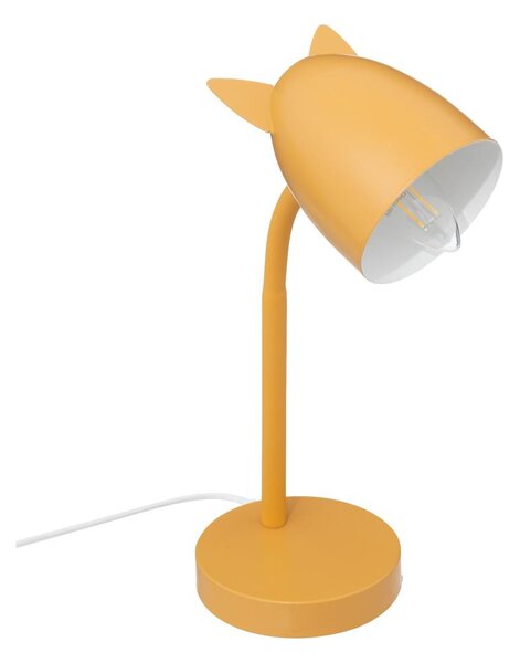 Atmosphera - Dětská stolní lampa OREILLES 1xE14/40W/230V žlutá