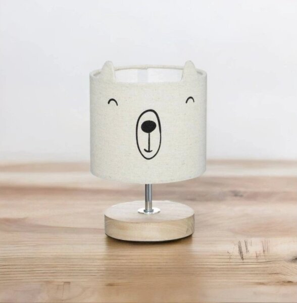 Atmosphera - Dětská stolní lampa TOXEY 1xE14/25W/230V medvídek
