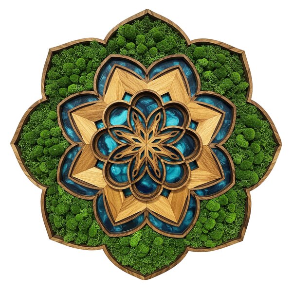 Mandala Sarta - mech - Dřevěná skládačka