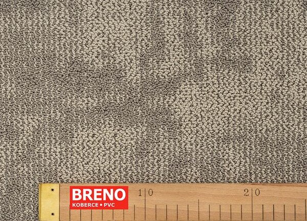 Breno Metrážový koberec TUNGSTEN 73 béžový, šíře 400 cm, Béžová