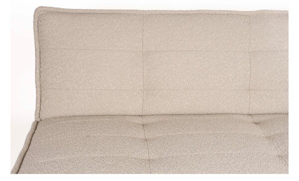 Béžová rozkládací pohovka z textilie bouclé 184 cm Cielke – White Label