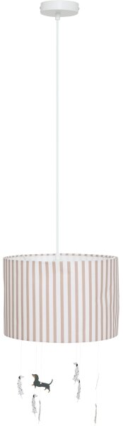 Atmosphera - Dětský lustr na lanku SCOTT 1xE27/40W/230V pejskové