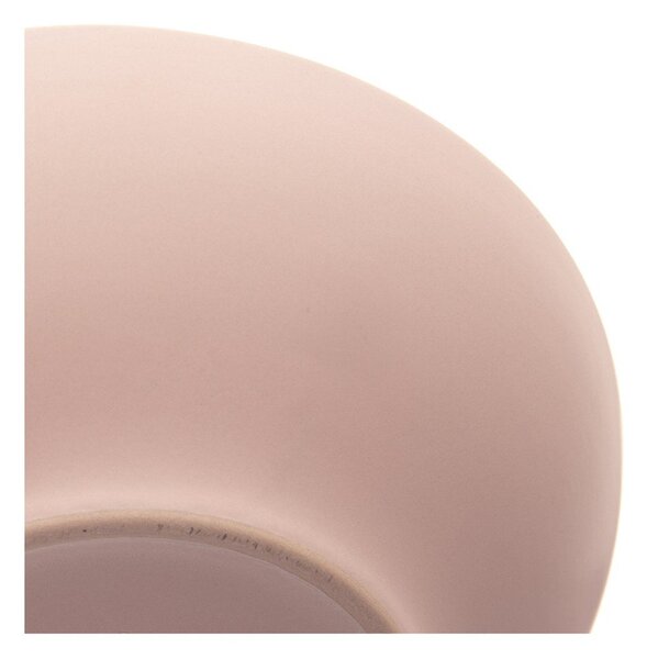 Růžový hluboký keramický talíř ø 20,5 cm Glaze – Orion