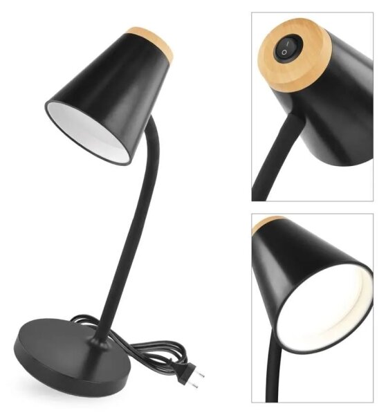 LED Stolní lampa TARA LED/4,5W/230V 4000K černá