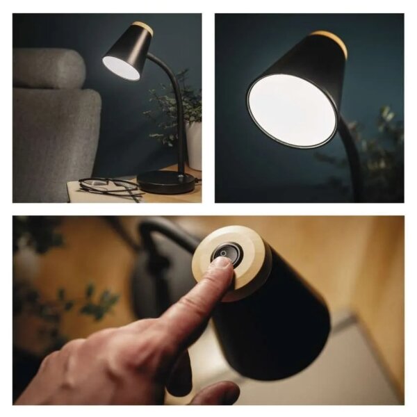 LED Stolní lampa TARA LED/4,5W/230V 4000K černá
