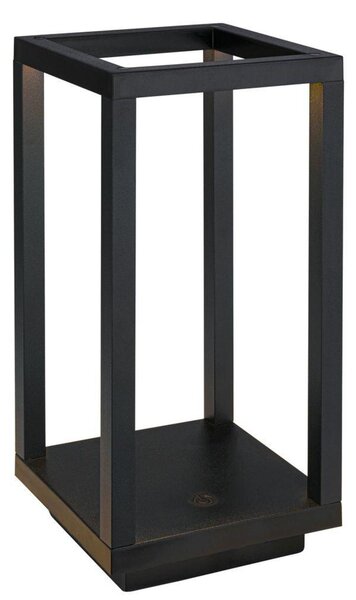 BRILONER Laer stolní lampa - 1,8W, 50lm, bezdrátová, LED, stmívatelné, dotykový vypínač, CCT, černá 7579015