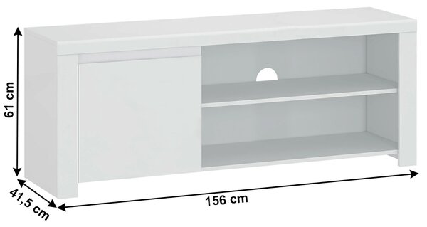 TV stolek Lafer 1D/160 (bílá)