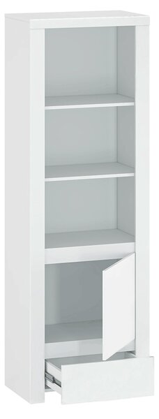 Regál Lafer 1D1S (bílá)