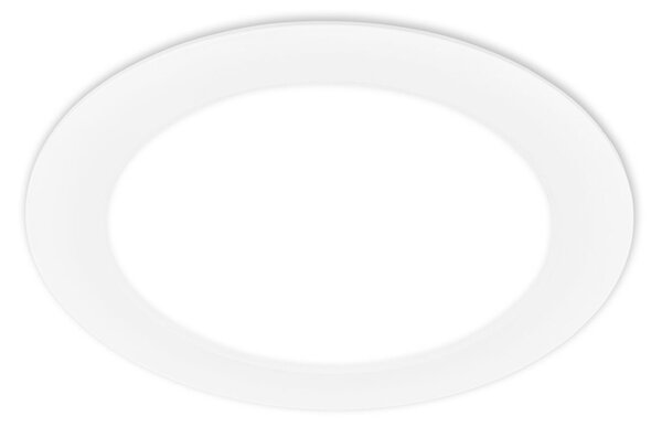 BRILONER LED vestavné bodové svítidlo – pr.220mm, ploché, 18W, 230V, 18W, neutrální bílá, bílé 7995016