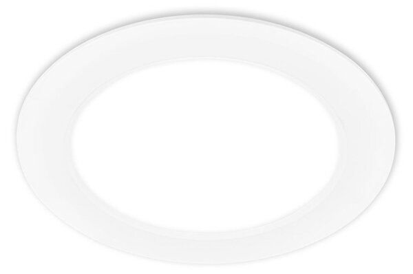 BRILONER LED vestavné bodové svítidlo – pr. 170mm, ploché, 12W, 230V, neutrální bílá, bílé 7994016