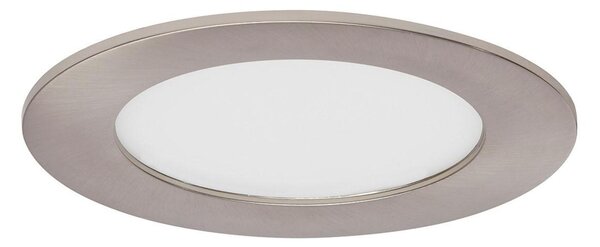 BRILONER LED vestavné svítidlo, pr. 12 cm, 7 W, matný nikl 7115-412