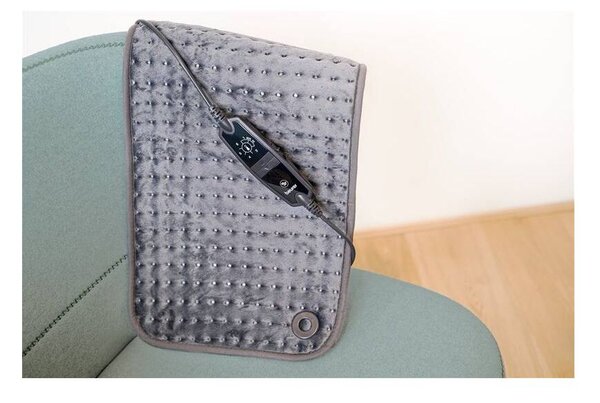 Beurer HK 123 Cosy Grey Green Vyhřívací dečka 60x30cm, 6 stupňů teploty