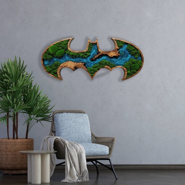 Obraz z mechu z HDF - Batman