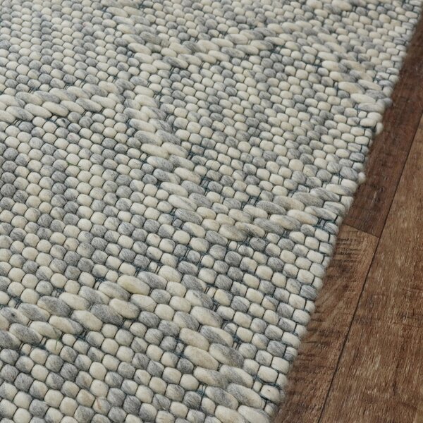 Kusový ručně tkaný koberec Woolen 4 Grey 150x240 cm