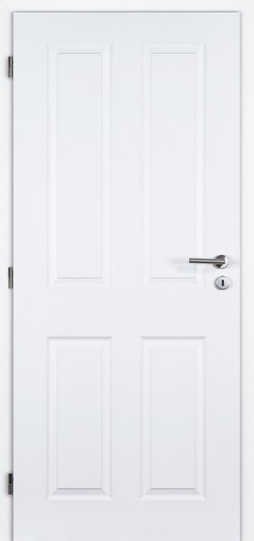 Interiérové dveře Doornite Odysseus - lak Doornite bílá mat, levé "90", zámek pro BB, voština