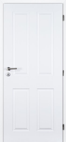 Interiérové dveře Doornite Odysseus - lak Doornite bílá mat, pravé "90", zámek pro BB, voština