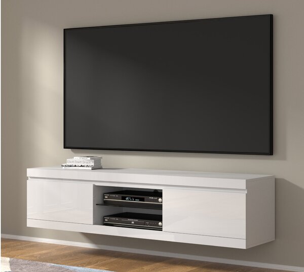 TV stolek/skříňka Netty (bílá). Akce -19%