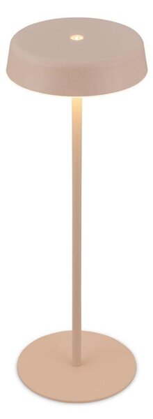 BRILONER Pala stolní lampička - 2W, 200lm, bezdrátová, LED, dotykový vypínač, stmívatelné, béžová 7668011