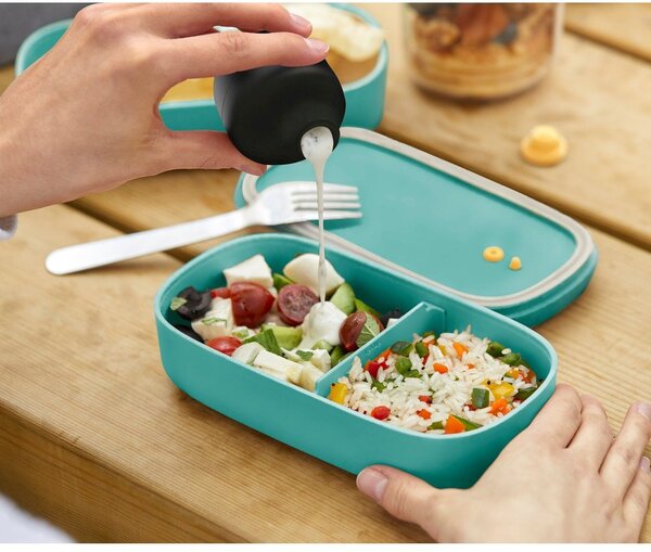 Dělený svačinový box To Go – Lékué