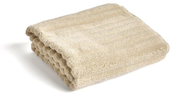 Béžový froté bavlněný ručník 50x90 cm Navira – Kave Home